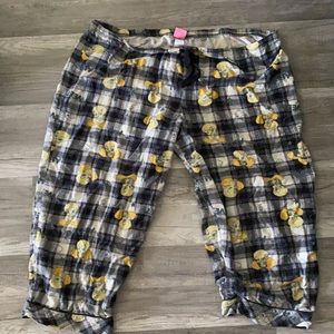 Tweety Bird Pajama Pants 2x/3x